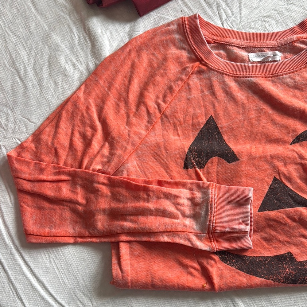 Grayson Threads Orange Pumpkin Sweater